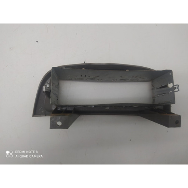 Moldura Som Painel Central Fiat Palio Fire Com Detalhes 