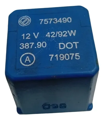 Relé Auxiliar Pisca Alerta Fiat Strada 2005 7573490 12